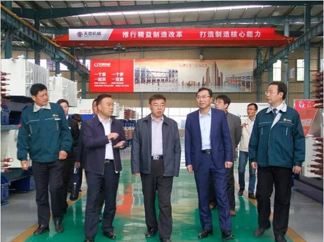 區(qū)委常委、區(qū)紀委書記、區(qū)監(jiān)委主任王慶峰調(diào)研天意機械